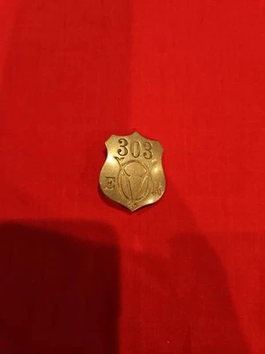 Insignia de ferrocarril eléctrico Ohio Valley #303 Foto 1 de 4