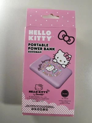 Banco de alimentación portátil Hello Kitty Spring Edition con indicador LED 3600 mAh Foto 1 de 2