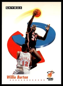 SkyBox Willie Burton Miami Heat 1991-92 #144 - Foto 1 di 2
