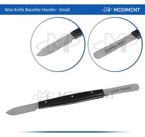 Dental Wax Knife Stainless Steel Wooden Handel Steel Lab Wax Dental Knife - Picture 1 of 4