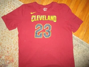 CAMISETA CAMISETA LEBRON JAMES CLEVELAND CAVALIERS 23 Nike Tee Dri-Fit JUVENTUD XL - Imagen 1 de 2