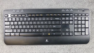 Logitech K520 Kabellose Tastatur in voller Länge mit Unifying ohne Empfänger-Dongle - Bild 1 von 5