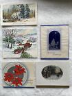 Vintage Christmas Cards - Lot of 5 - Early 1900's