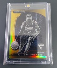 2022-23 Panini Flux "Titan" Allen Iverson Gold /10