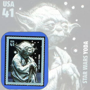 2007 YODA STAR WARS 30° anniversario francobollo singolo nuovo di zecca # 4205 - Foto 1 di 2