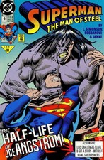 Superman The Man of Steel #4 FN 1991 Stock Image