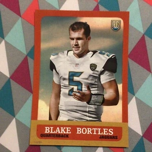 Minis Jumbo 2014 Topps 1963 de gran tamaño 5x7 Blake Bortles RC Jaguars 77/99 hecho - Imagen 1 de 2