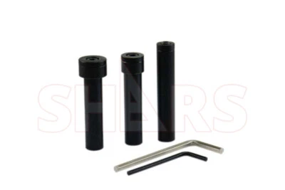 Juego de 3 piezas de eje de sierra ranuradora de vástago Shars 1/2", 3/8", 1/2" ¡Nuevo! Foto 1 de 4