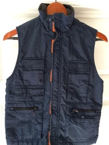 Sonoma Sport Boys Sleeveless Jacket - Size Small - Blue - Picture 1 of 9