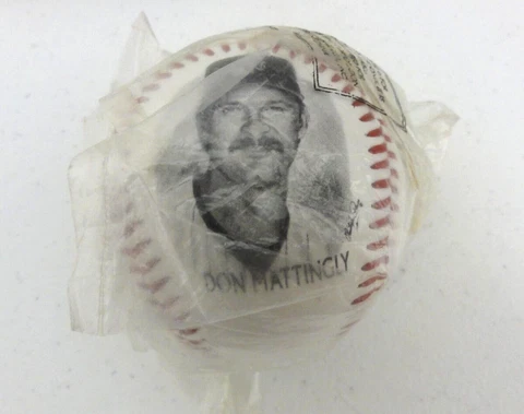 Vintage Don Mattingly 1996 Burger King New York Yankees Baseball Cover