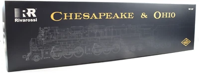 Rivarossi Chesapeake & Ohio 2-6-6-6 "Allegheny #1601 HO Steam Locomotive HR2950 - Image 1 of 4