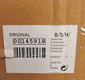 REFRIGERADOR BOSCH - COMPRESOR - OEM 00145918 - ¡NUEVO! - Imagen 1 de 6