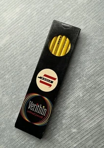 vintage Verithin Eagle Colored Pencils CANARY YELLOW PENCIL #735 BOX of 12 - Picture 1 of 6