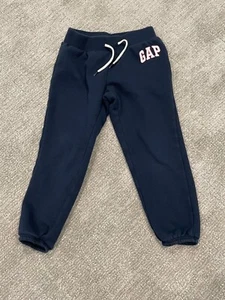 GAP kids toddler girl XS (4-5) Pants navy sweatpants - Picture 1 of 2