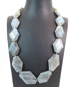 Collana in Labradorite con chiusura in Argento 925 Made in Italy - Foto 1 di 3