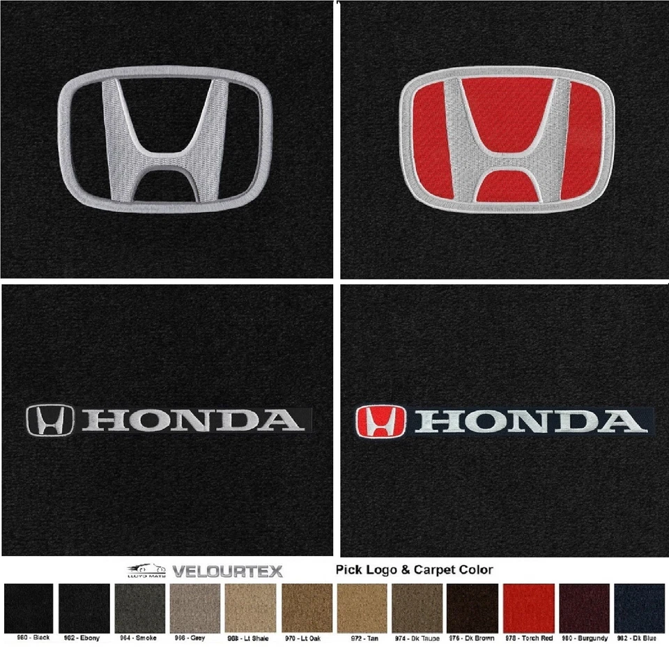 Lloyd Mats Velourtex Honda Accord Crosstour Front Mats (2010-2015 Crosstour 2WD) - Image 1 of 4