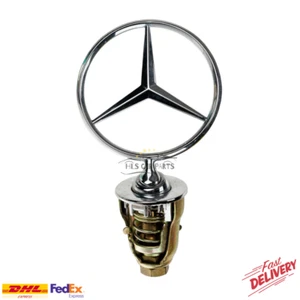 Bonnet Hood Badge Ornament Star Repair Kit Set Fit For Mercedes W201 A1248800086 - Bild 1 von 6