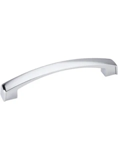 Jeffrey Alexander 549-128PC Merrick collection pull, polished chrome 5.5" - Picture 1 of 2