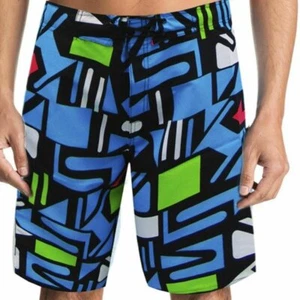 COSTUME DA BAGNO UOMO SLIM FIT ASCIUGATURA RAPIDA ESTIVO SPIAGGIA COSTUME DA BAGNO TAVOLA PANTALONCINI NUOVI CON ETICHETTE - Foto 1 di 2