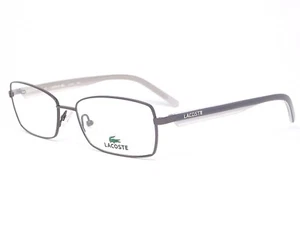 Occhiali da vista Lacoste prescrizione L2144 033 montature design canna di fucile 54-16-135 Rx - Foto 1 di 9