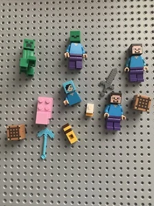 Lego Minifigure Minecraft Lot of Animals Minifigure spare parts 2 - Picture 1 of 9