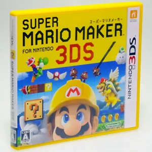 Super Mario Maker Nintendo 3DS Japan Import Boxed Complete Japanese Version - Picture 1 of 2