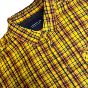 Camicia in flanella Scotch & Soda uomo 2XL a quadri manica lunga con bottoni regolare casual - Foto 1 di 13