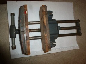 Vintage Craftsman Woodworking Vise Tool Working Bench Vise Large #10R-2A - Picture 1 of 14