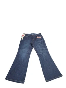 Lee Jeans Femme 20W Bleu Moyen Confort Taille Bootcut Stretch Denim Neuf Étiquettes - Photo 1/12