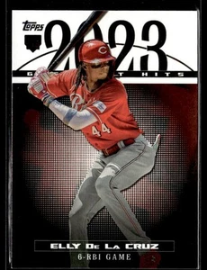 2024 Topps #23GH-25 Elly De La Cruz 2023 Greatest Hits - Picture 1 of 2