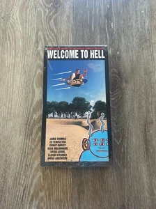 NEW TOY MACHINE WELCOME TO HELL JAMIE THOMAS SKATE SUP GOLF SKATEBOARD VHS VIDEO - Picture 1 of 3