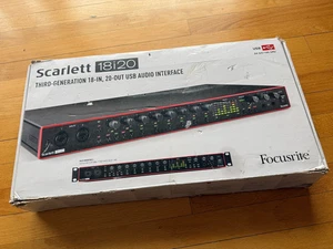 Focusrite Scarlett 18i20 3rd Gen USB Audio Interface MOSC0029 - Picture 1 of 9