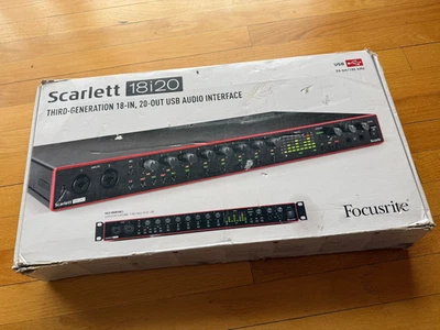 Focusrite Scarlett 18i20 3rd Gen USB Audio Interface MOSC0029 - Image 1 of 4