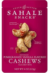 Sahale Snacks Pomegranate Vanilla Flavored Cashews Glazed Mix, 4 Oz - Picture 1 of 3