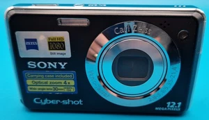 Cámara digital Sony Cybershot DSC-W215 12,1 MP + estuche y cargador. - Imagen 1 de 11