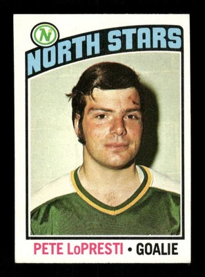 1976-77 Topps Hockey 184 Pete LoPresti VGEX to EX BXCP28 - Image 1 of 2