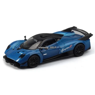 1:32 Pagani Huayra R Model Toy Car Diecast Toy Vehicle Boys Toys Kids Gifts Blue - Image 1 of 4