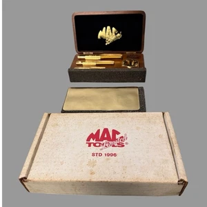 MAC Tools Collector's Club 1996 Set di rubinetti e matrici placcati oro 24K LE IOB - Foto 1 di 5