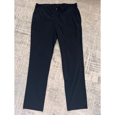 LEVELWEAR Mens Black Golf Pants 38x33 Lightweight Comfort Performance - Image 1 of 4