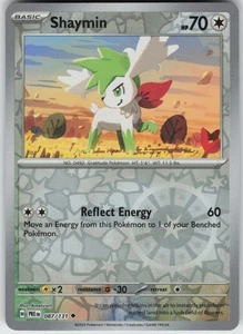 PO-01 Reverse Holo Shaymin 087/131 SV: Prismatic Evolutions - Picture 1 of 1