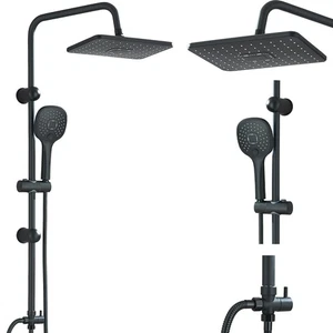 Duschsystem Duscharmatur Edelstahl Duschset Regendusche mit Handbrause Duschkopf - Bild 1 von 13