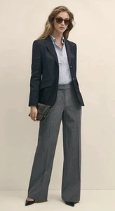 Brooks Brothers Women's Loro Piana Superfine Italian Wool Blazer Gold Buttons 18 - Picture 1 of 9