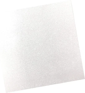 White Glitter Cardstock 12x12 Inch 10 Sheets, Colored Cardstock Paper for Scr... - Picture 1 of 12