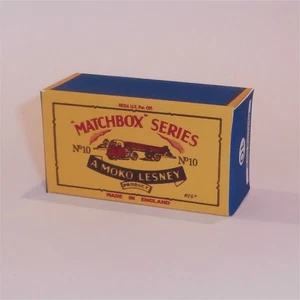 Matchbox Lesney 10b Mechanical Horse B Style Repro Box - Picture 1 of 5