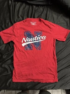 Nautica Red Kid Shirt - Picture 1 of 3