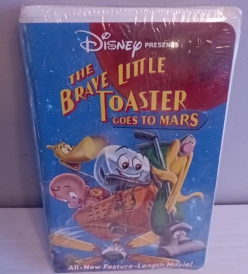 VHS Video Tape  Disney The Brave Little Toaster Goes To Mars Clam Shell Sealed - Image 1 of 4