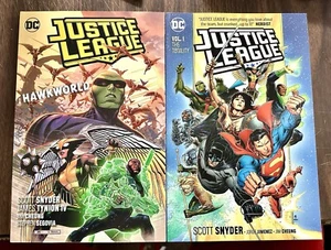 2 Justice League TPB ~ Hawkworld Vol 3 & The Totality Vol 1 ~ Graphic Novel Neu - Bild 1 von 2