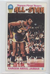 1976-77 Topps Kareem Abdul-Jabbar #126 HOF