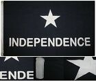 3 x 5 brodés Captain Scotts Texas Independence 100 % coton drapeau 2 clips
