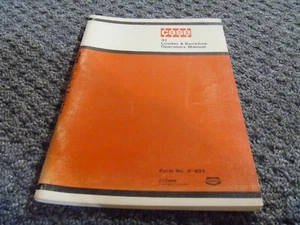 JI Case 31 Loader Backhoe 530 Wheel Tractor User Owner Operator Manual 9-933  xz - Picture 1 of 1